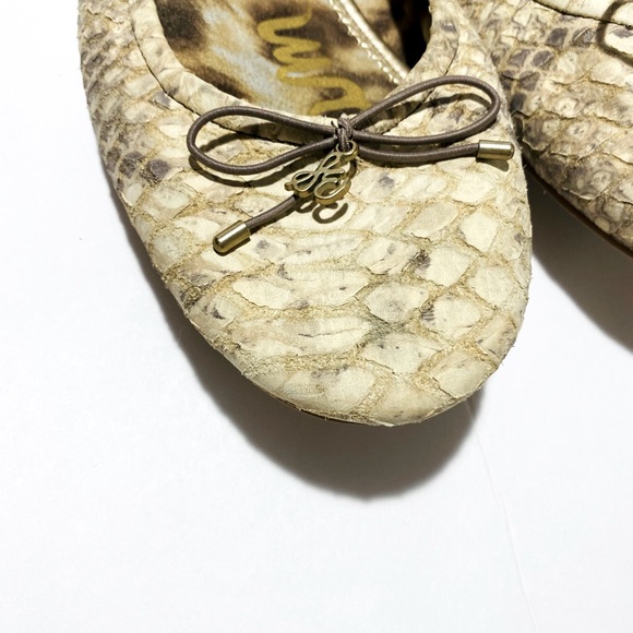 Sam Edelman Felicia Beach Pacific Snake Flat 9.5 - Picture 3 of 7